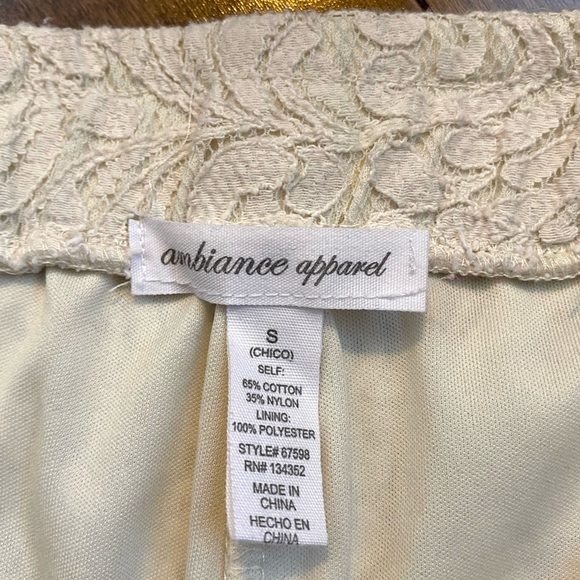 Ambiance Apparel Lace Shorts - Picture 3 of 6